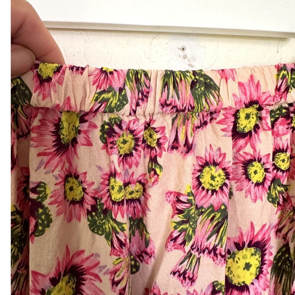 Tori Praver Cactus Flower Orchid skirt Size 2 - Picture 5 of 11